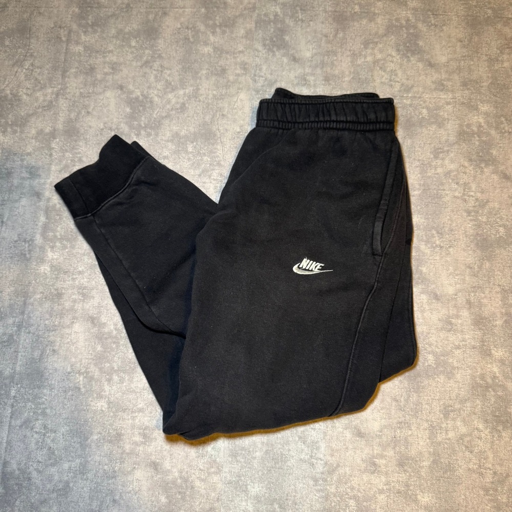 Nike Sportswear Club Fleece Joggers Mens Medium Black Sweatpants BV2671-010